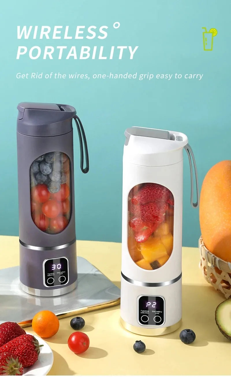Electric Portable Handheld Smoothie & Juice Maker