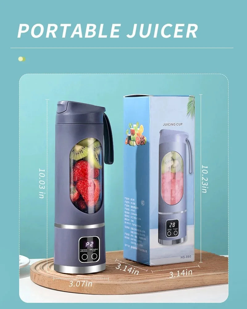 Electric Portable Handheld Smoothie & Juice Maker