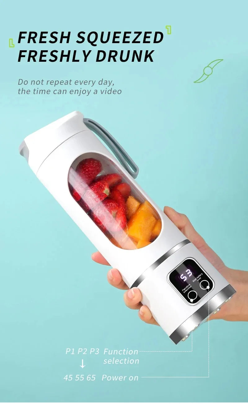 Electric Portable Handheld Smoothie & Juice Maker